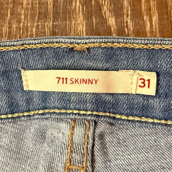 Levi’s 711 Skinny Jeans – Size 31x30 - Picture 11 of 12